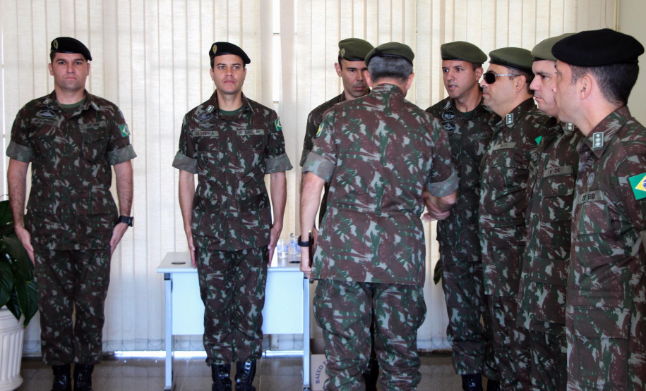 Curitiba, 15 de abril de 2019. Visita do General Tómas - Comandante da 5ª Divisão do Exército