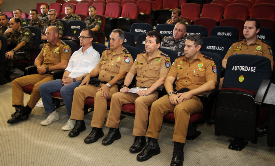 Curitiba, 15 de abril de 2019. Visita do General Tómas - Comandante da 5ª Divisão do Exército