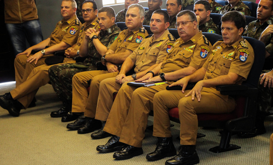 Curitiba, 15 de abril de 2019. Visita do General Tómas - Comandante da 5ª Divisão do Exército