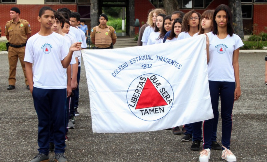 São José dos Pinhais, 17 de abril de 2019. Solenidade Alusiva a Tiradentes
