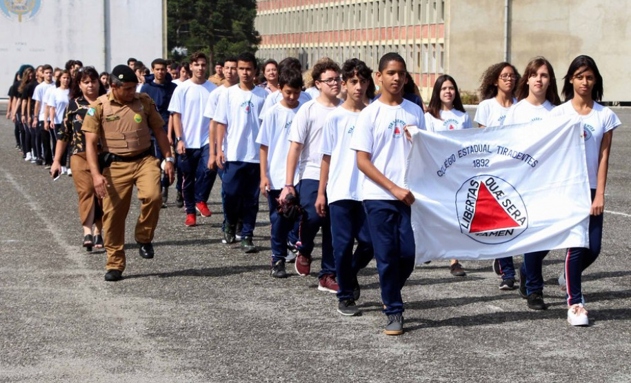 São José dos Pinhais, 17 de abril de 2019. Solenidade Alusiva a Tiradentes