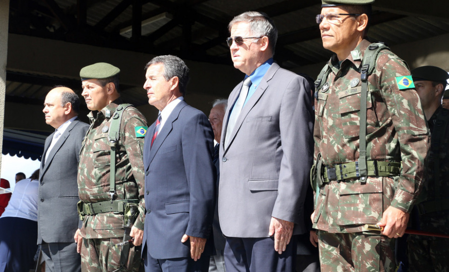 Comemoração à Semana do Exército.
Foto Gilson Abreu ANPr