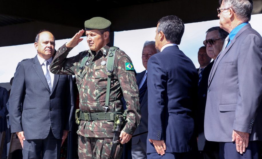 Comemoração à Semana do Exército.
Foto Gilson Abreu ANPr