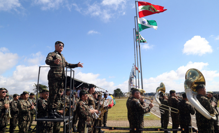 Comemoração à Semana do Exército.
Foto Gilson Abreu ANPr