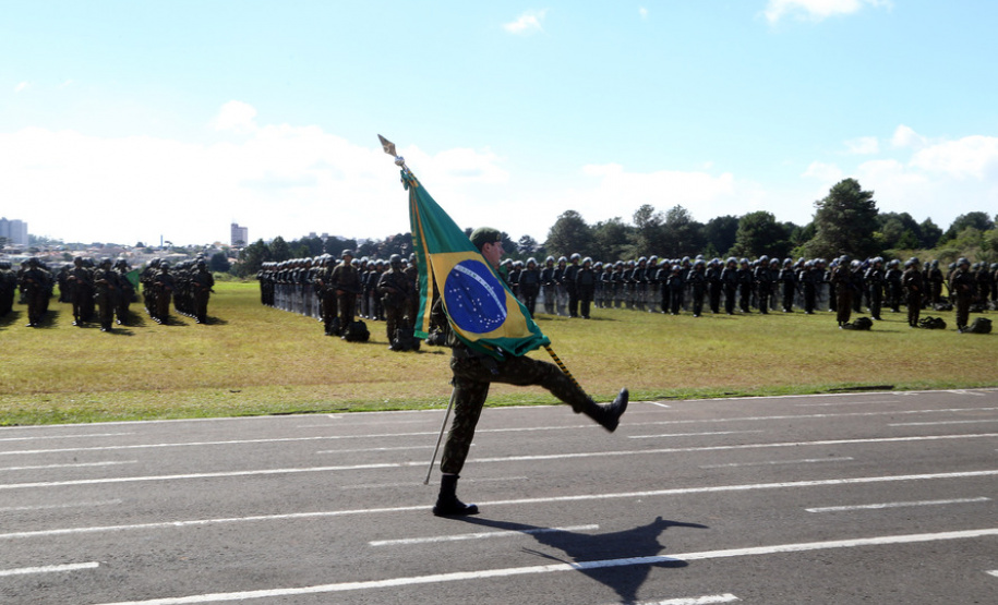 Comemoração à Semana do Exército.
Foto Gilson Abreu ANPr
