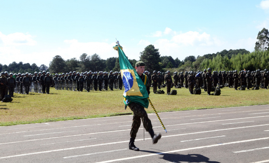 Comemoração à Semana do Exército.
Foto Gilson Abreu ANPr