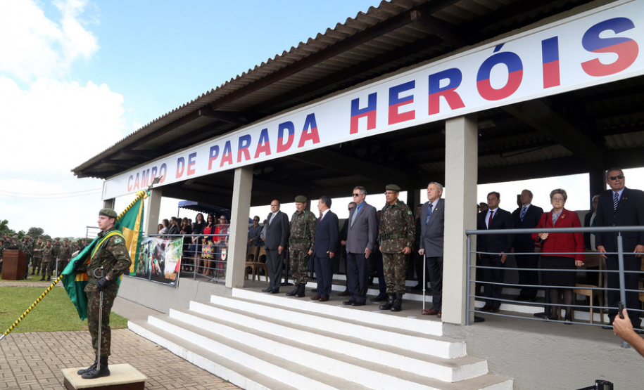 Comemoração à Semana do Exército.
Foto Gilson Abreu ANPr