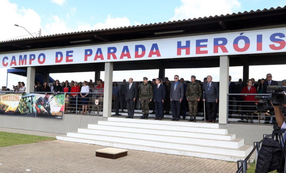 Comemoração à Semana do Exército.
Foto Gilson Abreu ANPr