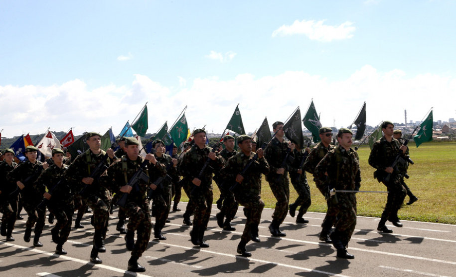 Comemoração à Semana do Exército.
Foto Gilson Abreu ANPr