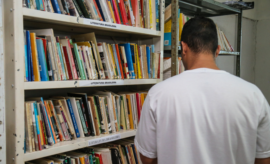 Alfabetização na Penitenciaria Central do Estado. Escola Penitenciária na unidade de progressão. Curitiba, 28/03/2019 - Foto: Geraldo Bubniak/ANPr