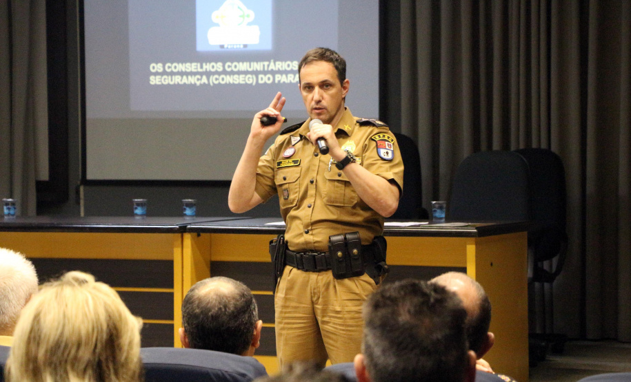 Curitiba, 25 de abril de 2019. Reunião do Conselho Estadual dos CONSEGs.