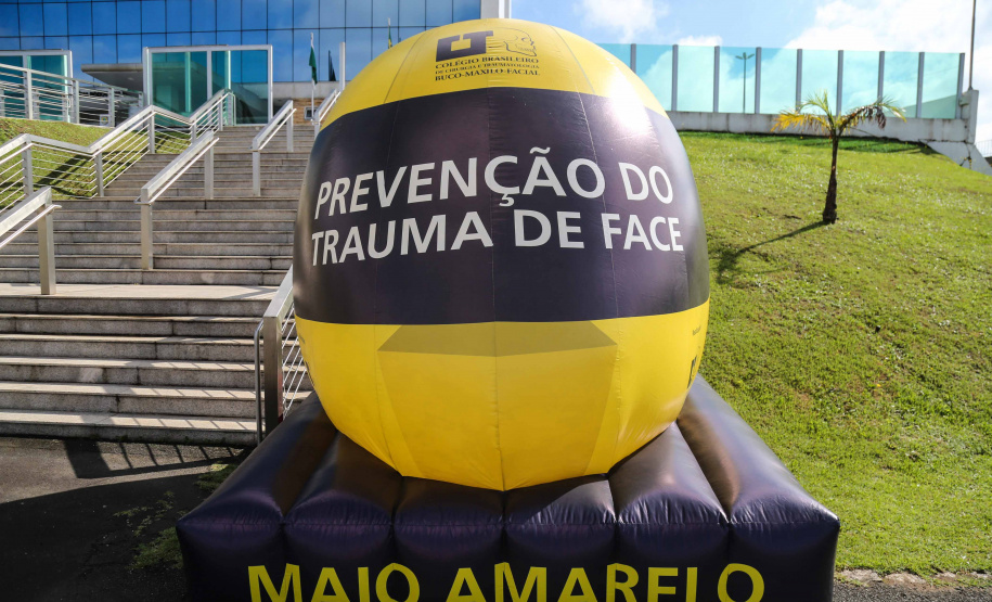 O vice-governador Darci Piana participou do lançamento do Maio Amarelo, na seda da Polícia Rodoviária Federal. Foto: Geraldo Bubniak/ANPr