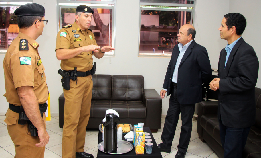 Maringá, 17 de maio de 2019. Secretário de Segurança Pública Visita o 4º BPM/Maringá