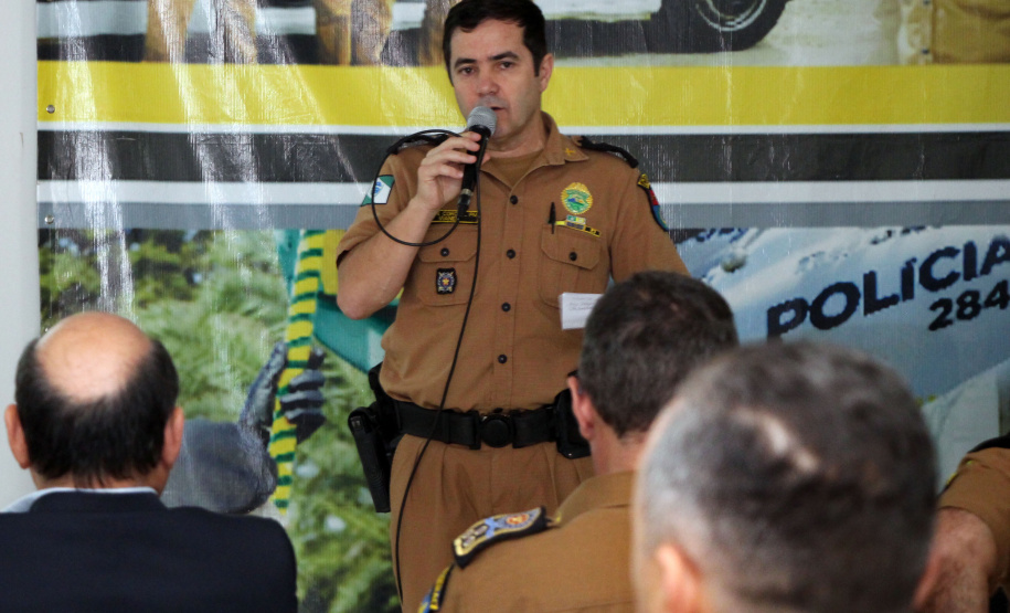 Maringá, 17 de maio de 2019. Secretário de Segurança Pública Visita o 4º BPM/Maringá