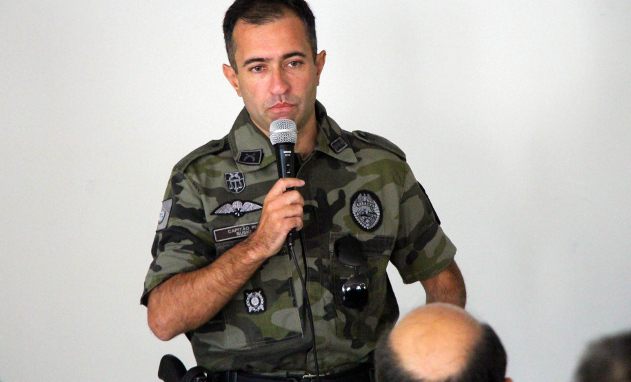 Maringá, 17 de maio de 2019. Secretário de Segurança Pública Visita o 4º BPM/Maringá