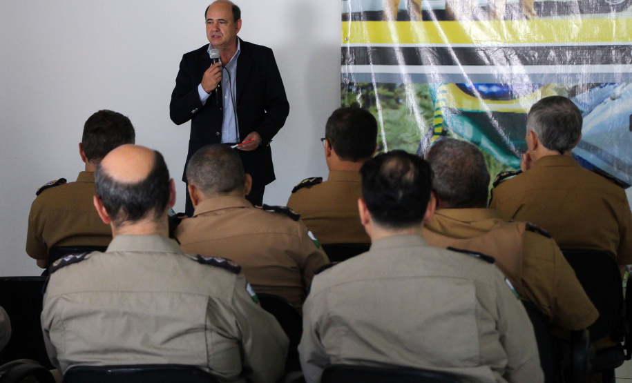 Maringá, 17 de maio de 2019. Secretário de Segurança Pública Visita o 4º BPM/Maringá