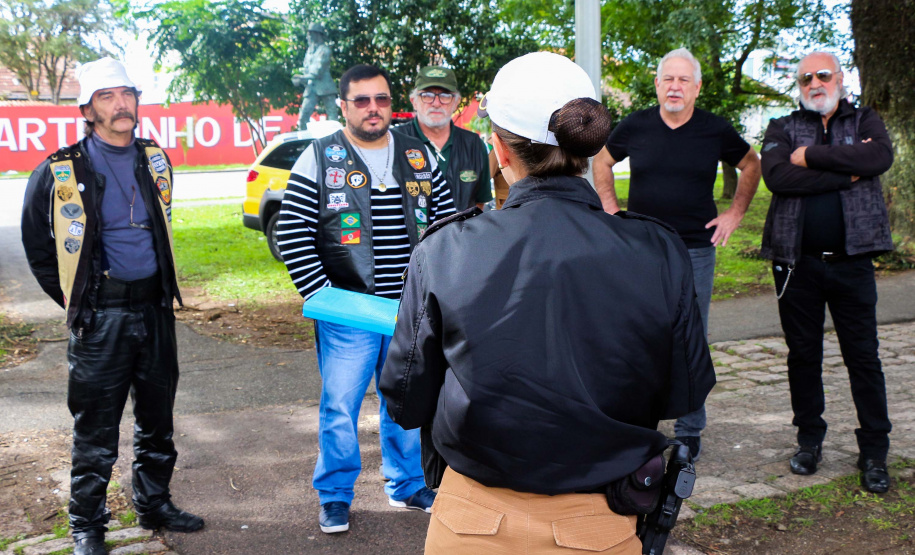 Curitiba, 27 de maio de 2019. Blitz Educativa Maio Amarelo