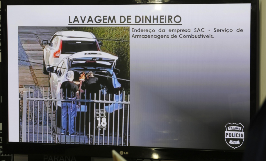 Coletiva na Delegacia de Combate a Corrupção, sobre a Operação Peça Chave. Curitiba, 28-05-19Foto: Arnaldo Alves / ANPr.