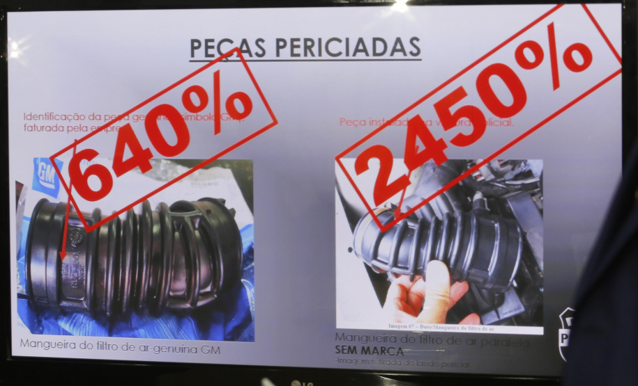 Coletiva na Delegacia de Combate a Corrupção, sobre a Operação Peça Chave. Curitiba, 28-05-19Foto: Arnaldo Alves / ANPr.