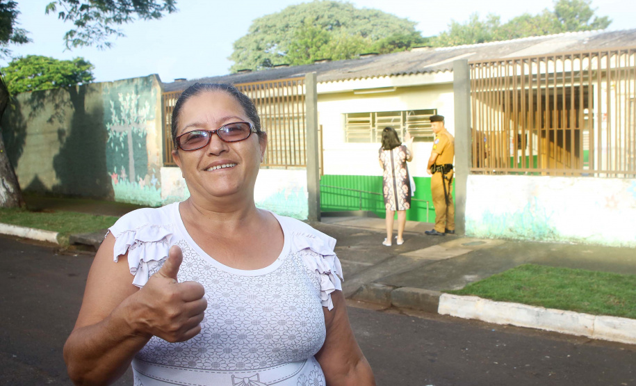 Na imagem, a moradora Marta Regina