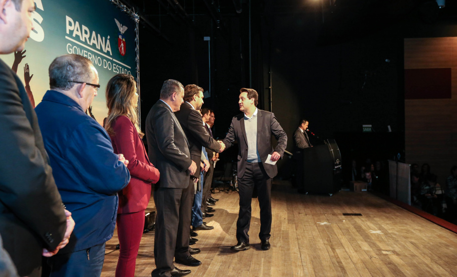 O governador Carlos Massa Ratinho Junior lança nesta terça-feira (04) no  auditório Poty Lazzarotto do Museu Oscar Niemeyer,  a campanha Junho Paraná Sem Drogas. O mês inteiro será dedicado à conscientização e prevenção quanto ao uso de entorpecentes.  Curitiba, 04/06/2019 -Foto: Geraldo Bubniak/ANPr