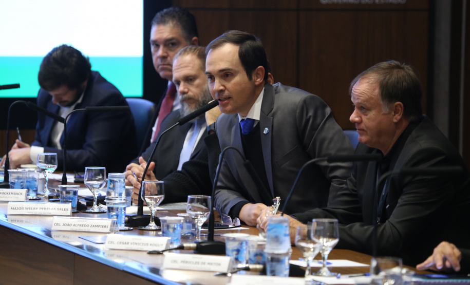Governador Carlos Massa Ratinho Junior coordena reunião com a equipe de Governo  -  Curitiba, 04/06/2019  -  Foto: José Fernando Ogura/ANPr