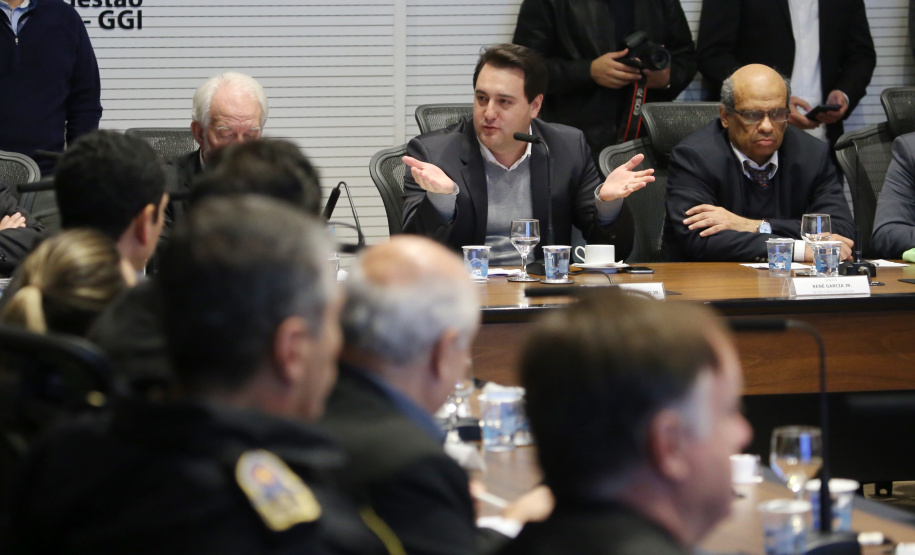 Governador Carlos Massa Ratinho Junior coordena reunião com a equipe de Governo  -  Curitiba, 04/06/2019  -  Foto: José Fernando Ogura/ANPr