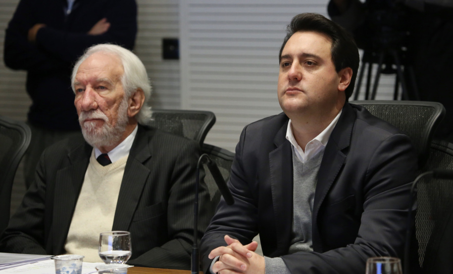 Governador Carlos Massa Ratinho Junior coordena reunião com a equipe de Governo  -  Curitiba, 04/06/2019  -  Foto: José Fernando Ogura/ANPr