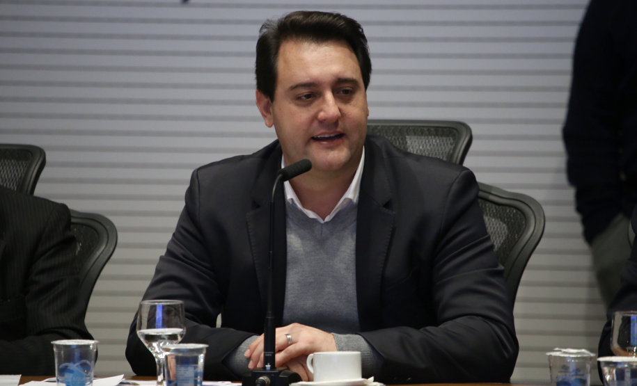 Governador Carlos Massa Ratinho Junior coordena reunião com a equipe de Governo  -  Curitiba, 04/06/2019  -  Foto: José Fernando Ogura/ANPr