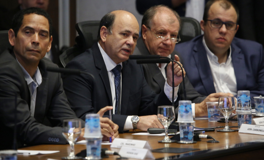 Governador Carlos Massa Ratinho Junior coordena reunião com a equipe de Governo  -  Curitiba, 04/06/2019  -  Foto: José Fernando Ogura/ANPr