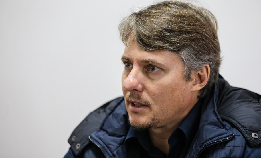 Delegado Ítalo Biancardi Neto da Divisão Estadual de Narcóticos - DENARC. Curitiba, 29/05/2019 - Foto: Geraldo Bubniak/ANPr