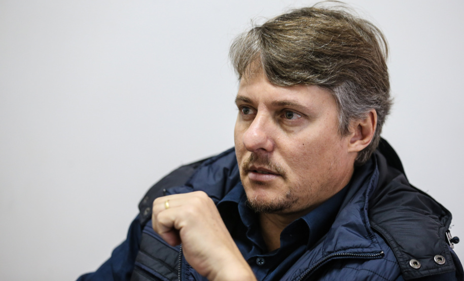 Delegado Ítalo Biancardi Neto da Divisão Estadual de Narcóticos - DENARC. Curitiba, 29/05/2019 - Foto: Geraldo Bubniak/ANPr