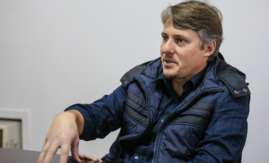 Delegado Ítalo Biancardi Neto da Divisão Estadual de Narcóticos - DENARC. Curitiba, 29/05/2019 - Foto: Geraldo Bubniak/ANPr