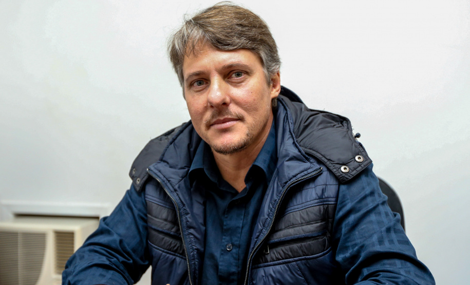 Delegado Ítalo Biancardi Neto da Divisão Estadual de Narcóticos - DENARC. Curitiba, 29/05/2019 - Foto: Geraldo Bubniak/ANPr