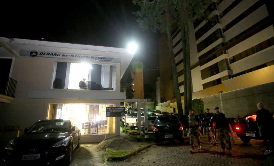 Operação do DENARC combate a drogas. Curitiba,08/06/2017 Foto:Jaelson Lucas / ANPr