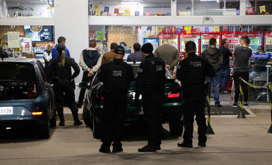 Curitiba, 13 de junho de 2019. Operação Conjunta PMPR e PCPR