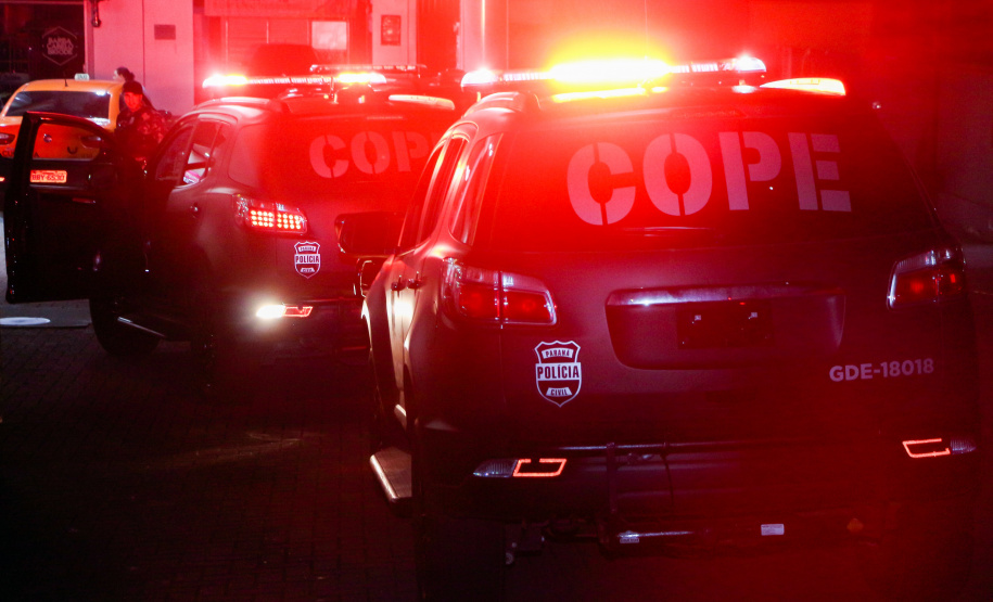 Curitiba, 13 de junho de 2019. Operação Conjunta PMPR e PCPR