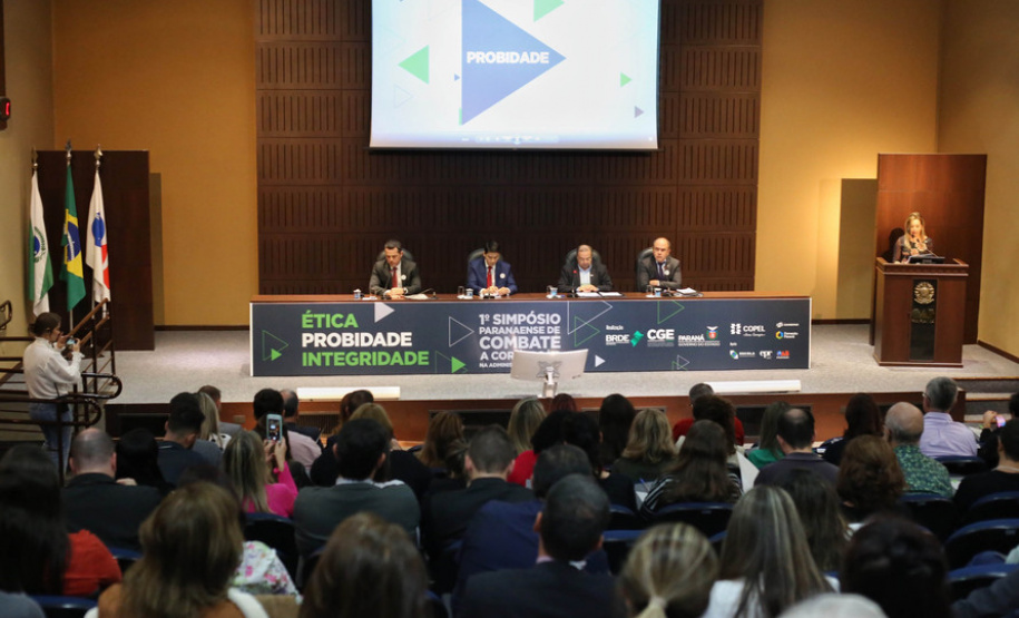 Painel  - Combate à corrupção por meio de políticas públicas. Foto: José Fernando Ogura/ANPr