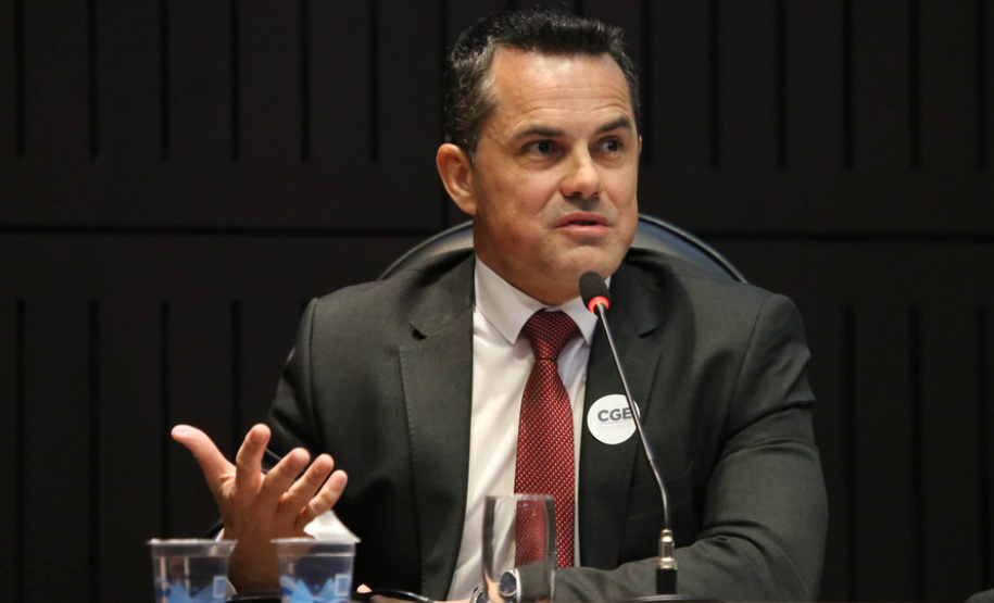 Painel  - Combate à corrupção por meio de políticas públicas. Na foto, Alan Henrique Flore ? Delegado da PCPR e Titular da Divisão de Combate à Corrupção/PRFoto: José Fernando Ogura/ANPr