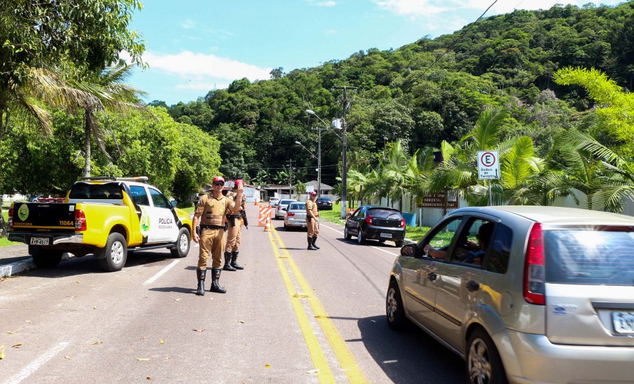Matinhos, 27 de dezembro de 2018. Blitz BPRv