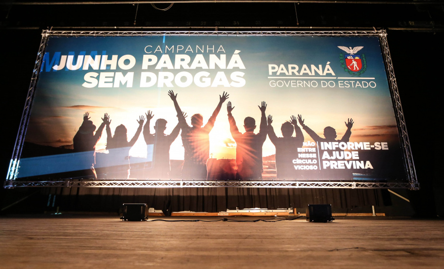 O governador Carlos Massa Ratinho Junior lança nesta terça-feira (04) no  auditório Poty Lazzarotto do Museu Oscar Niemeyer,  a campanha Junho Paraná Sem Drogas. O mês inteiro será dedicado à conscientização e prevenção quanto ao uso de entorpecentes.  Curitiba, 04/06/2019 -Foto: Geraldo Bubniak/ANPr