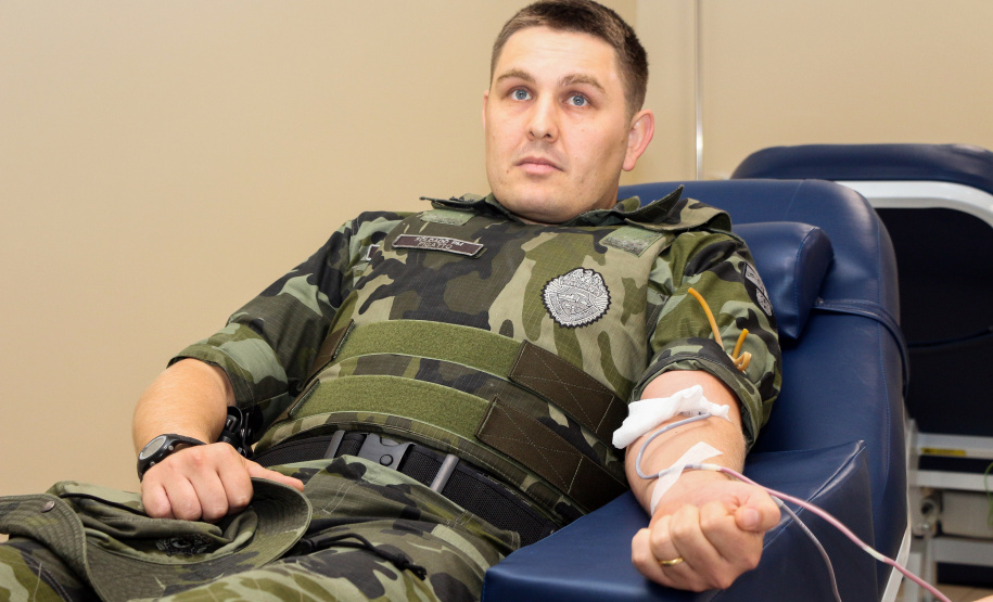 Curitiba, 28 de junho de 2019. Campanha Junho Vermelho - Doação de Sangue