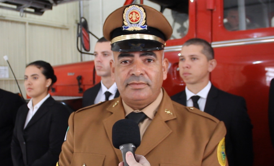 Sargento Oliveira “A gente está sempre pronto para salvar vidas”, sargento Oliveira.