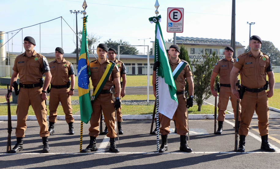 São José dos Pinhais, 12 de julho de 2019. Solenidade em Comemoração ao Aniversário do 17º BPM.