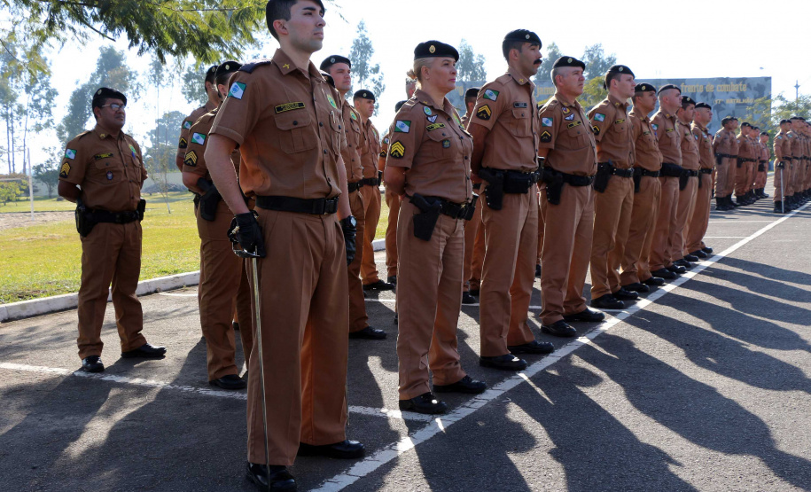 São José dos Pinhais, 12 de julho de 2019. Solenidade em Comemoração ao Aniversário do 17º BPM.