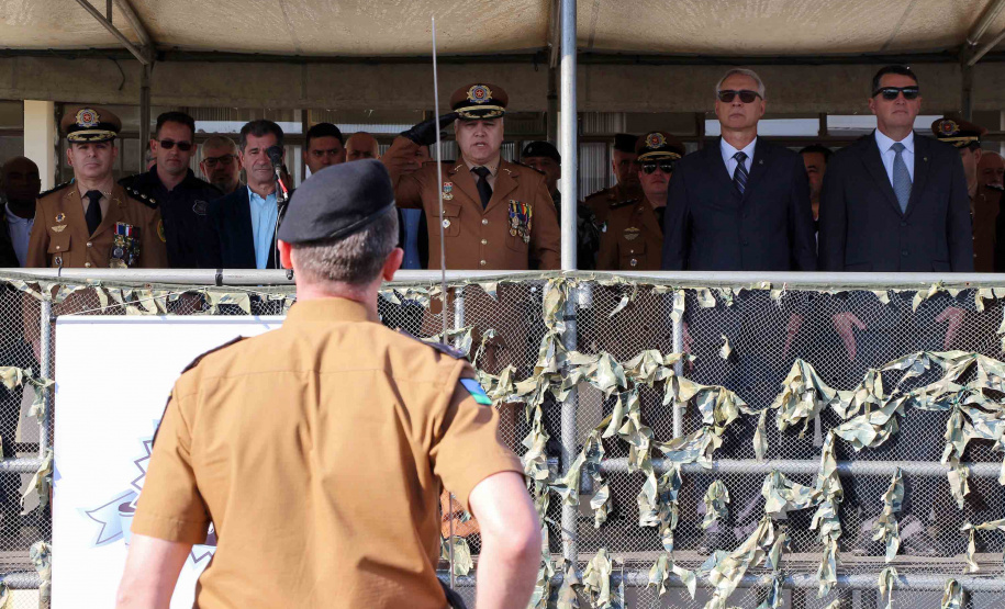 São José dos Pinhais, 12 de julho de 2019. Solenidade em Comemoração ao Aniversário do 17º BPM.