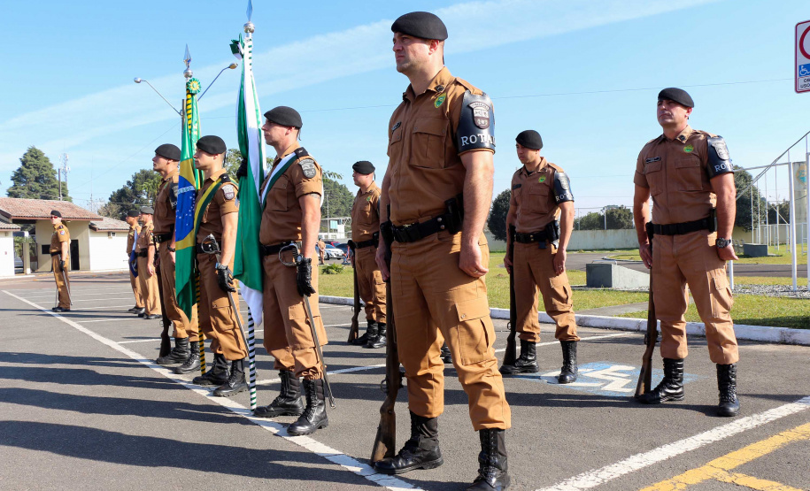São José dos Pinhais, 12 de julho de 2019. Solenidade em Comemoração ao Aniversário do 17º BPM.