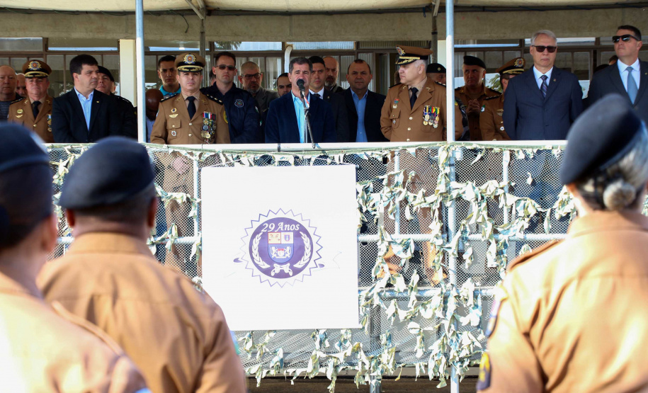 São José dos Pinhais, 12 de julho de 2019. Solenidade em Comemoração ao Aniversário do 17º BPM.