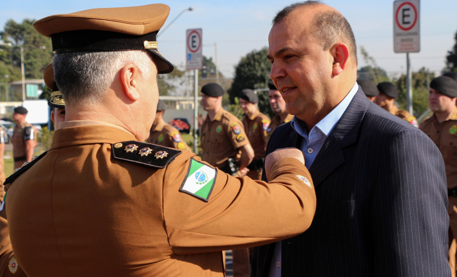 São José dos Pinhais, 12 de julho de 2019. Solenidade em Comemoração ao Aniversário do 17º BPM.