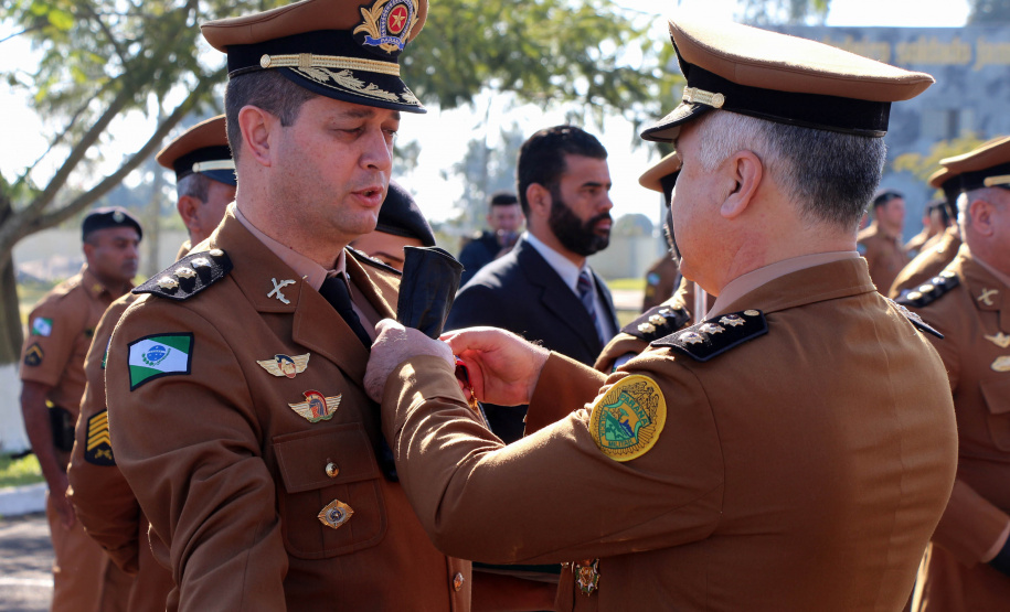 São José dos Pinhais, 12 de julho de 2019. Solenidade em Comemoração ao Aniversário do 17º BPM.